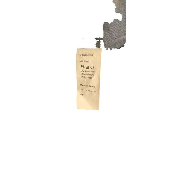 Micheal Kors Navy Light Weight Wool Causal Sport Jacket Size 42 Regular - Picture 7 of 12